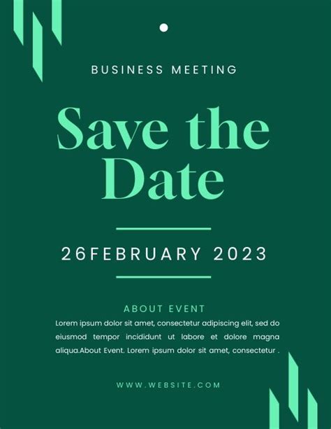 Save The Date Flyer Template Save The Date Save The Date Invitations