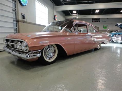 Sell Used 1960 BelAir Air Ride Suspension Cream Puff Hot Rod Clean Low Mile Grandma Car In