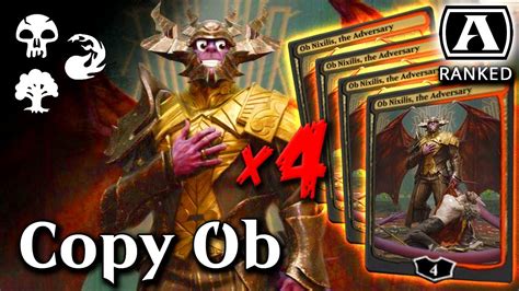 Jund Ob Nixilis New Capenna Standard Ranked Mtg Arena Youtube