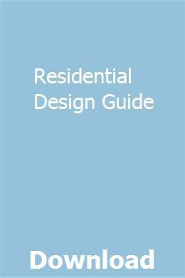 Residential Design Guide Reading Essentials Bible Study Guide Exam