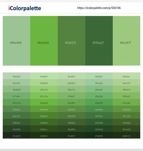 750+ Latest Color Schemes with Fern Green Color tone combinations ...