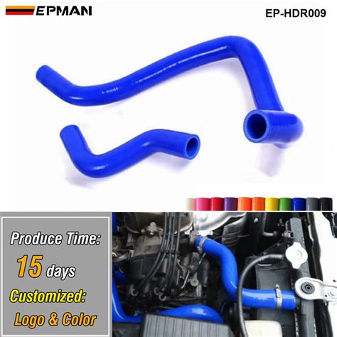 Epman Silicone Intercooler Turbo Radiator Hose Kit For Honda Civic D