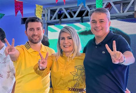 Em Agenda Em Monteiro Edna Henrique E Michel Henrique Formalizam Apoio