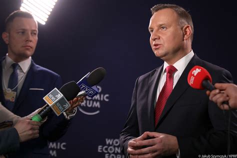 Trzeci dzień w Davos Wypowiedź Prezydenta RP dla mediów Aktualności