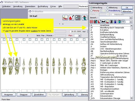 Windent Hpl Software Windent Dentalsoftware F R Zahn Rzte