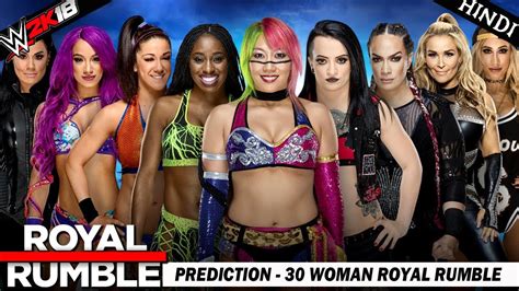 Wwe K Hindi Royal Rumble Woman Royal Rumble Match Ps