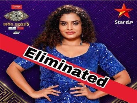 Here S Why Sarayu Got Eliminated From Bigg Boss Telugu 5 ChitraSeema