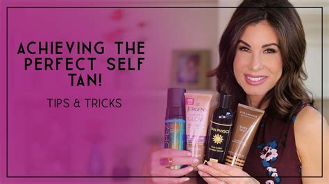 Achieving The Perfect Self Tan Tips And Tricks Product