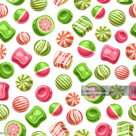 Vector Candy Seamless Pattern Stock Illustration Download Image Now