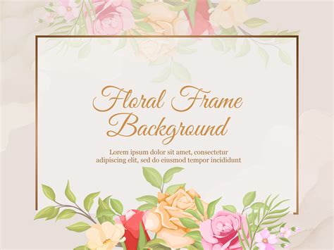 Wedding Banner Background With Floral Vector Design by Tri Puspita on ...