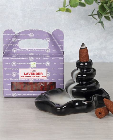 Backflow Dhoop Cones Lavender Kazam Headshop