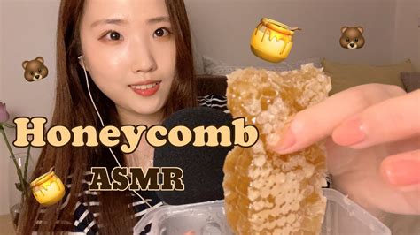 Asmr Raw Honeycomb Eating Sounds 벌집 꿀 Talking Asmr 토킹 수다·˚ Youtube