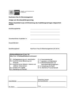 Ausf Llbar Online Ihkzuschwerin Kaufmann Frau F R B Romanagement