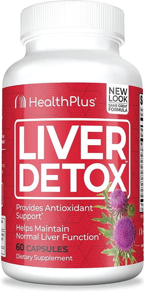 Health Plus Liver Detox Supplement Support Your Livers Health And V Jamaica Herbal