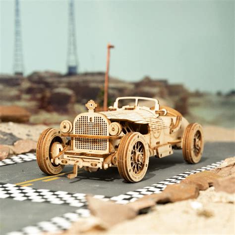 Grand Prix Car DIY Scale 3D Model Vehicle