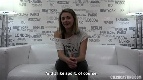 Amateur Blonde Takes Cock At Casting