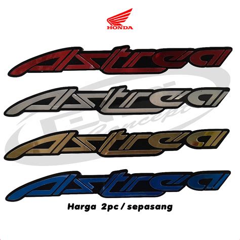 Jual Emblem Honda Astrea Timbul Logo Motor D Akrilik Variasi Grand