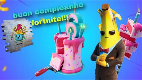 Missioni Compleanno Di Fortnite Tanti Auguri Fortnite Youtube