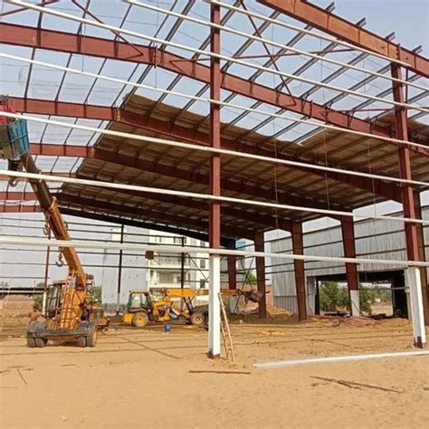 Metal Panel Build Steel Prefab Peb Structural Shed At Rs Sq Ft In Noida