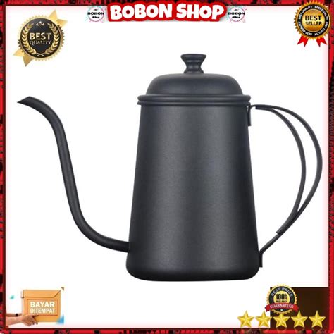 Jual Teko Kopi Leher Angsa Coffee Maker Pot V Drip Kettle Espresso