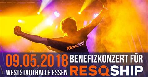 Party Benefizkonzert für Resqship e V Weststadthalle 09 05 2018