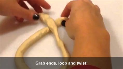 How To Shape Pretzels Youtube