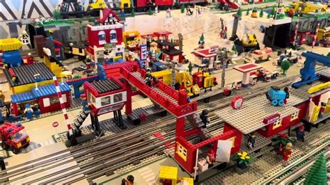 Updated 12v Lego Train Layout Youtube