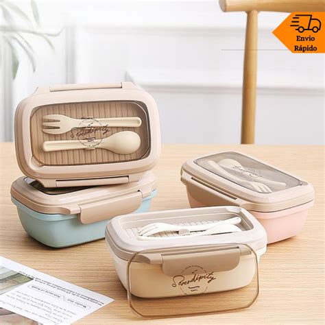 Pote De Marmita Divis Ria Acompanha Talheres Ml Lunch Box