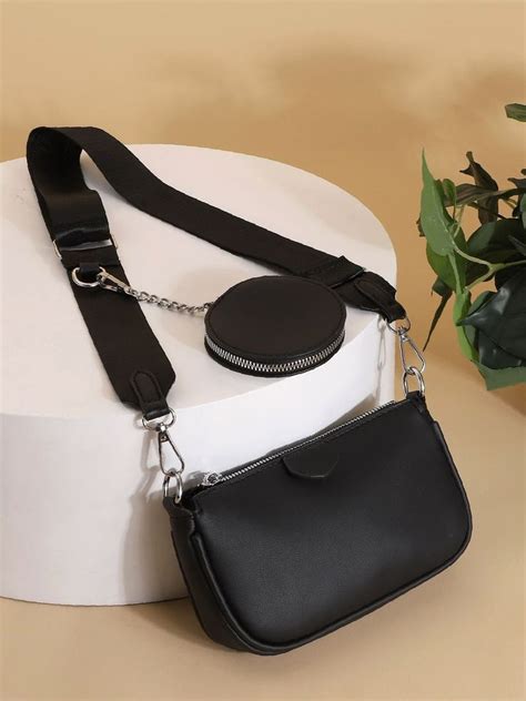 Olivia Mark Minimalist Crossbody Bag With Coin Case Women Crossbody