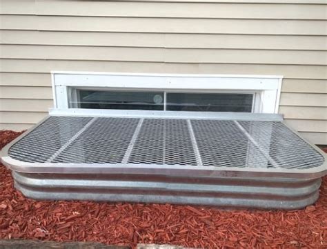 Aluminum Window Well Grate Covers For Basement Egress