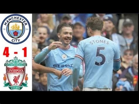 Hasil Liga Inggris Man City Vs Liverpool Grealish Menggila The Reds