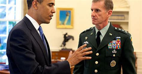 General McChrystal and President Obama