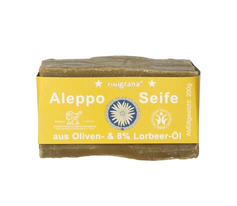 Finigrana Naturkosmetik Finigrana Aleppo Seife Olive Lorbeer L