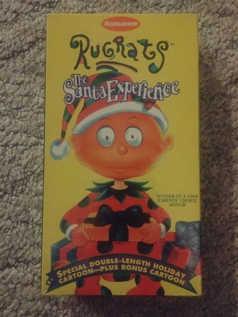 RARE Nickelodeon Rugrats the Santa Experience NEW Sealed VHS Tape 1996 ...