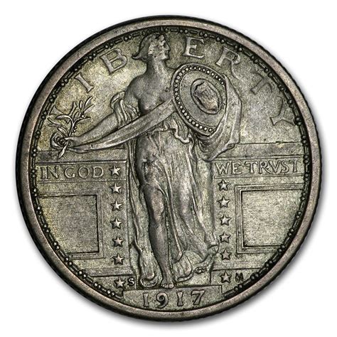 Buy 1917 S Standing Liberty Quarter Type I Au Apmex