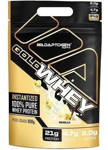 Gold Whey G Adaptogen Science Concentrado Milk Shake Mercadolivre