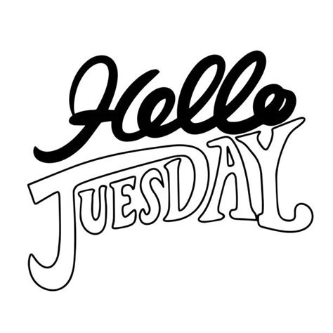 290 Happy Tuesday Text Background Stock Illustrations Royalty Free