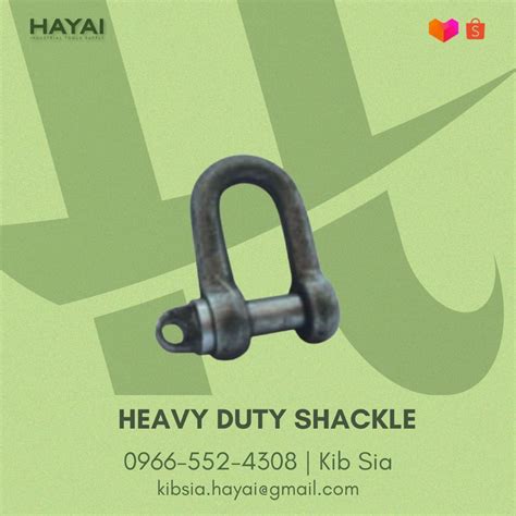 Heavy Duty Shackle, Commercial & Industrial, Industrial Equipment on ...