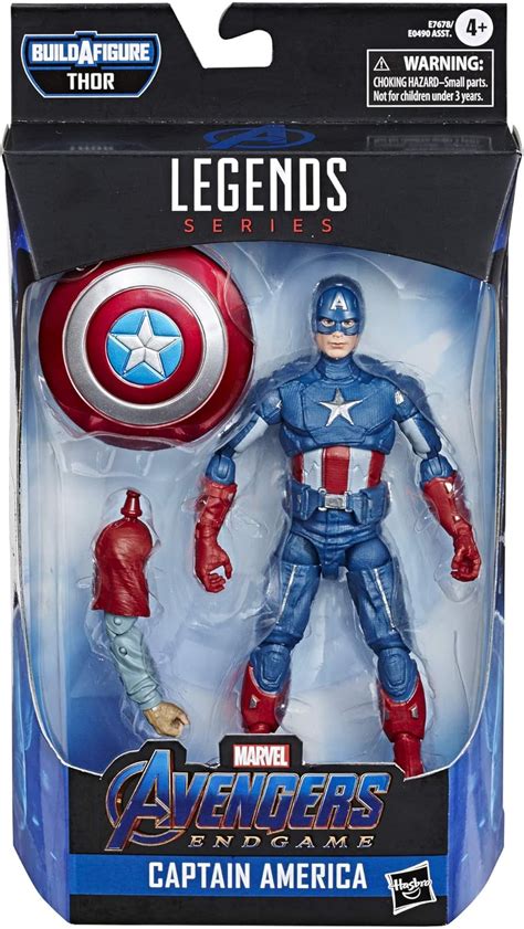 Hasbro Marvel Legends Series Avengers Endgame Captain America Action