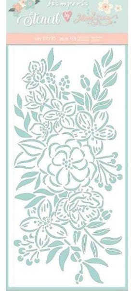 Stamperia Thick Stencil 12x25 Cm Celebration Border Of Flowers