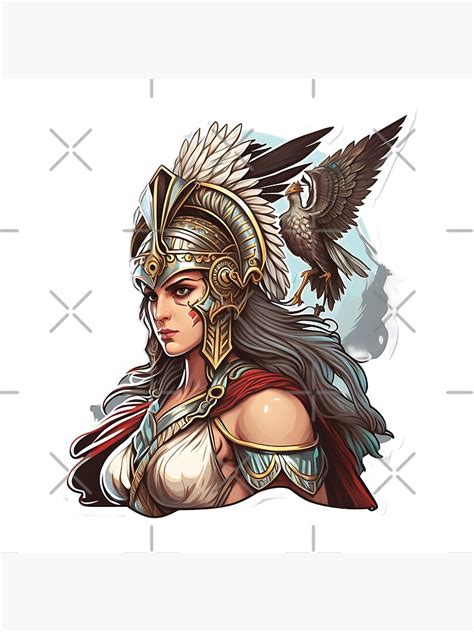 Athena Diosa Griega De La Sabiduria Dibujo