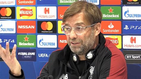 Jurgen Klopp Full Pre Match Press Conference Liverpool V Barcelona