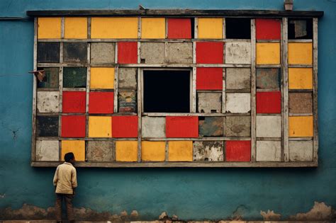 wall  grungy squares art print  stock photo public domain pictures