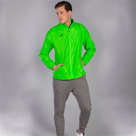 Kurtka przeciwdeszczowa męska Alaska II Joma green fluor