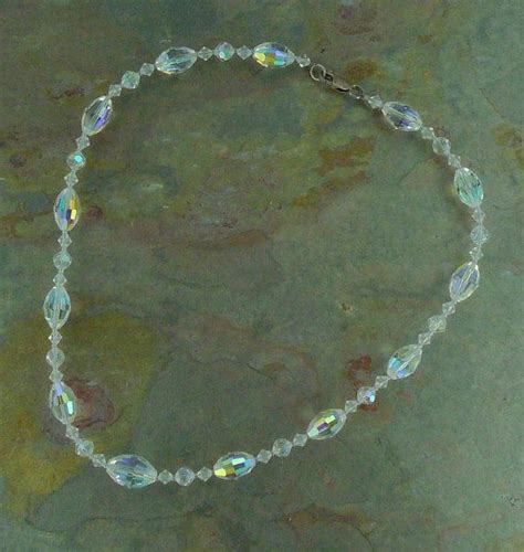 SALE Clear Aurora Borealis AB Vintage Swarovski Crystal Etsy