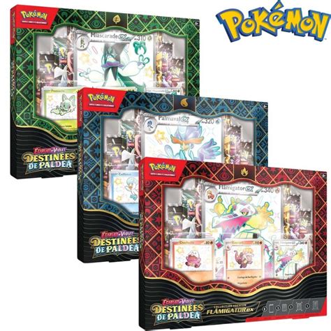 Coffret Premium Destin Es De Paldea Pokemon Shiny Ecarlate Et