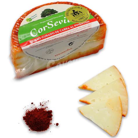 Queso De Cabra Curado Al Piment N Corsevilla Sin Gluten G Aprox