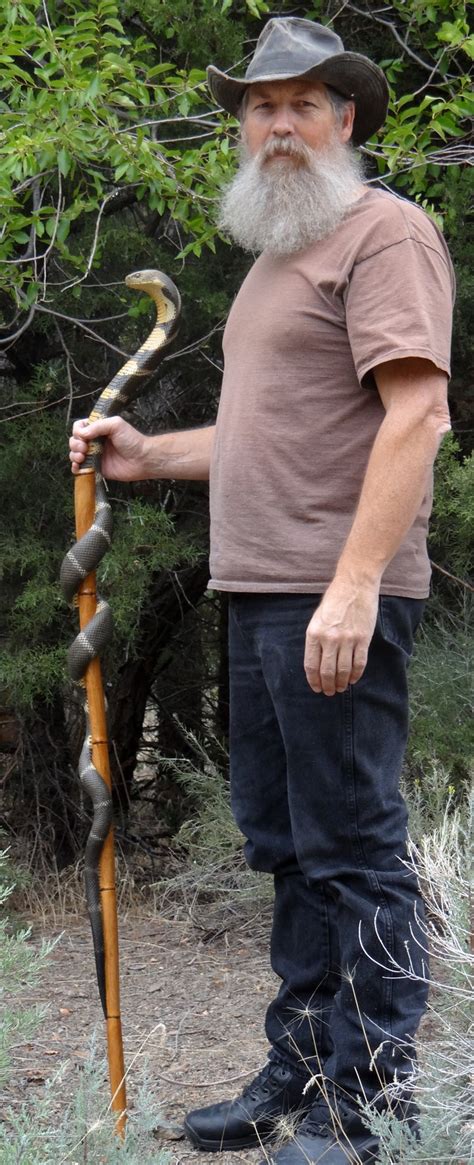 Carved Wooden King Cobra Walking Stick Etsy