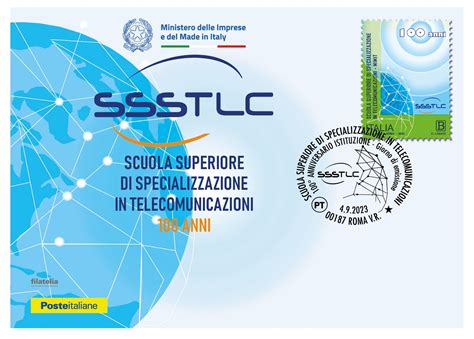 CARTOLINA FILATELICA ITALIA 2023 Nuova SCUOLA SUPERIORE DI