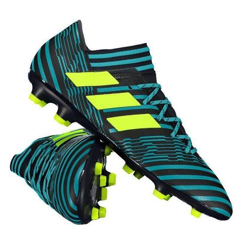 Chuteira Adidas Nemeziz Fg Campo Azul Futfanatics